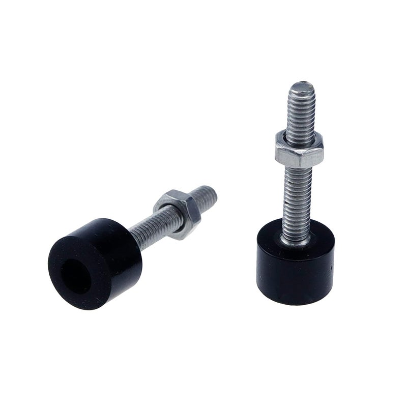 HNGSON 2PCS Hood Adjuster Bumper Stopper Rubber Bumper Stop M425mm Shock Absorbing Stopper Hood Bolt Nuts - Image 4